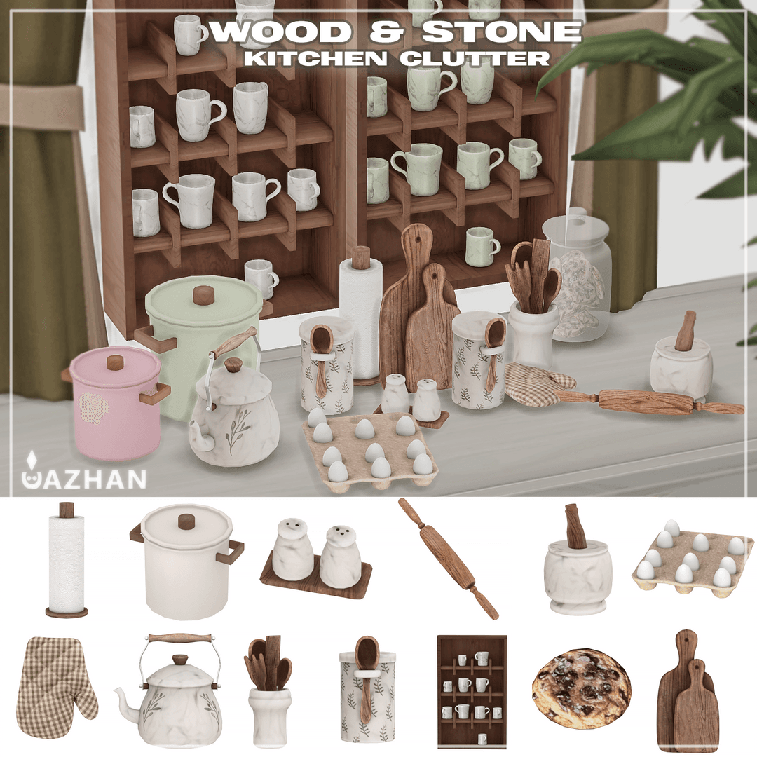 Декор для кухни Wood & Stone